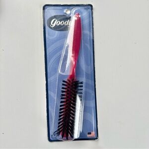 VTG GOODY Styling Brush 8.5" Thumb Grip Handle Nylon Bristles 1999 #05169
